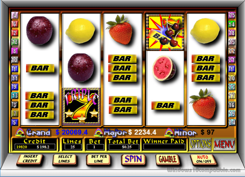 free blazing 7 casino slots